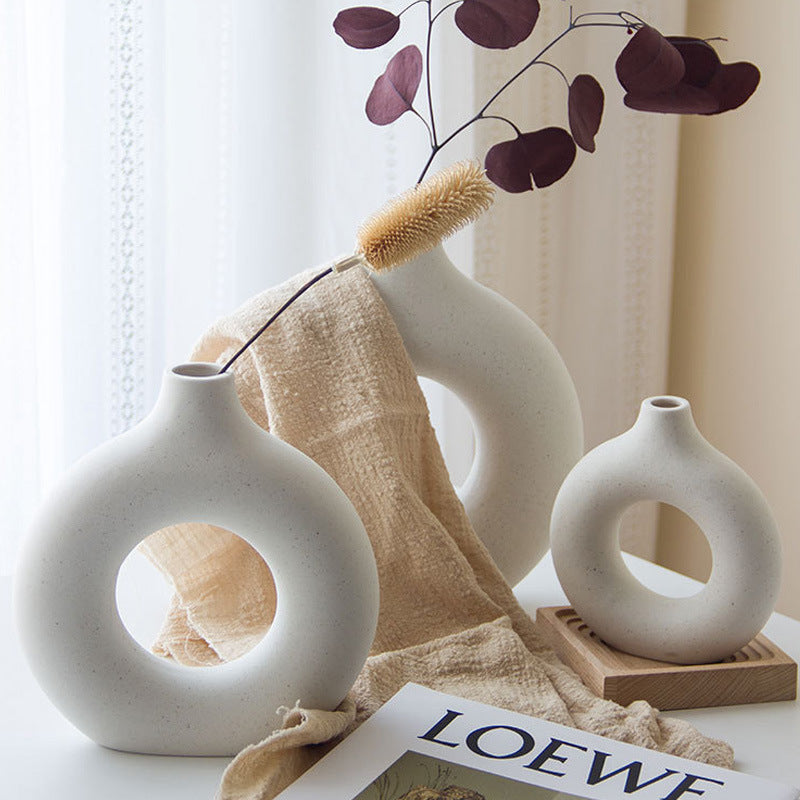 Nordic Donut Vase